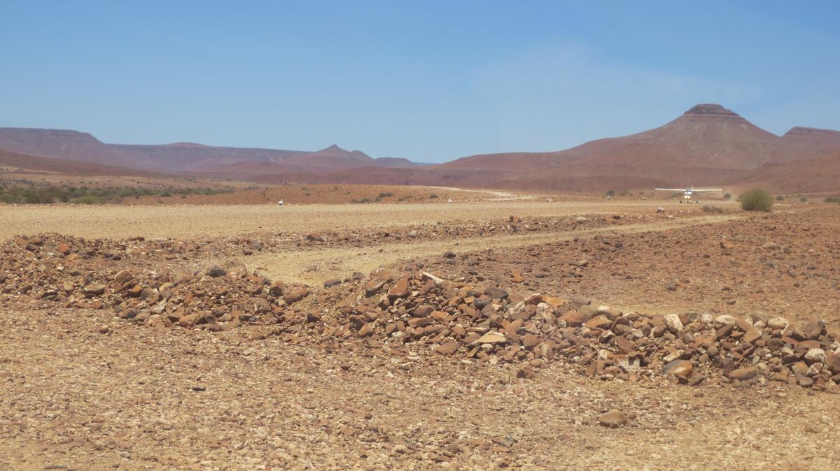 The barren, uncultivated valley where Ibrahim left Hajra and Ismail